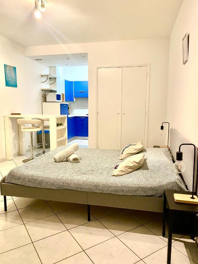 Studio Menton Proche Mer Climatise Wifi Zewnętrze zdjęcie