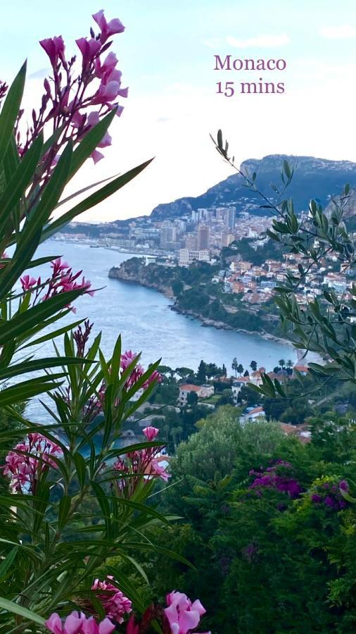 Studio Menton Proche Mer Climatise Wifi Zewnętrze zdjęcie